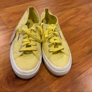 Superga Women’s yellow sneakers